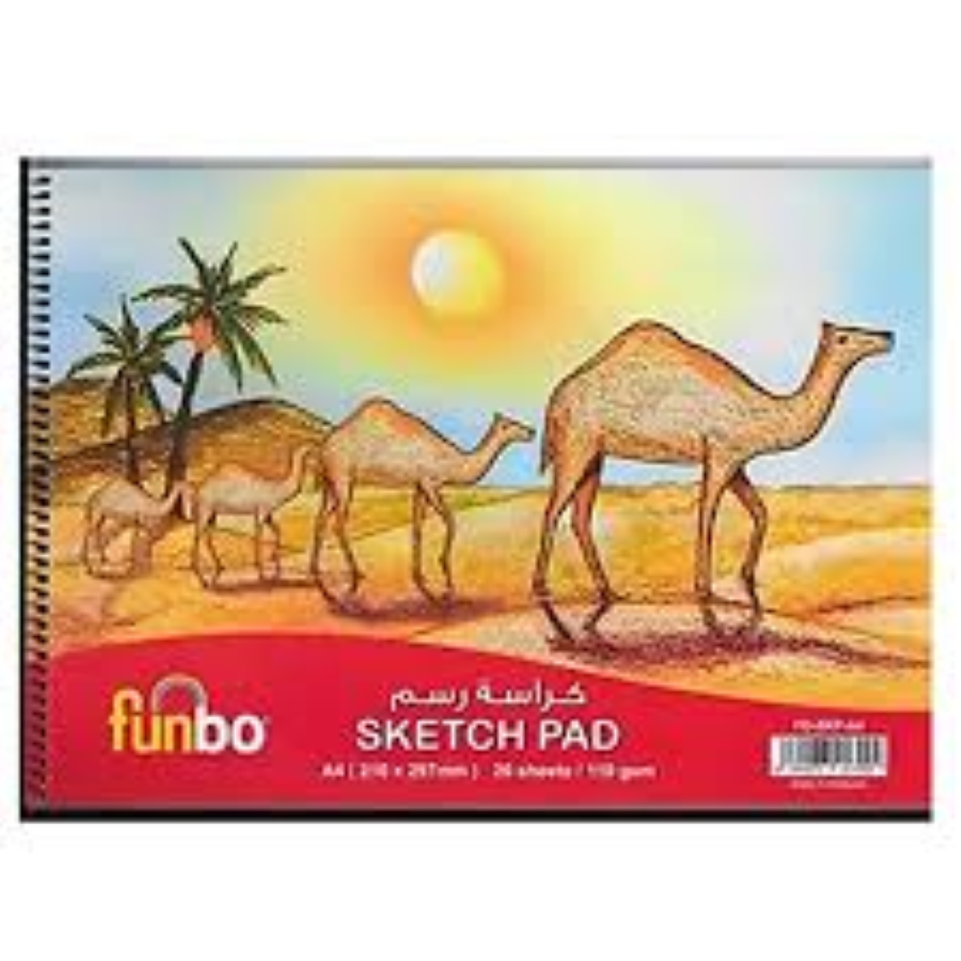 Funbo Sketch Pad A4 110 gsm